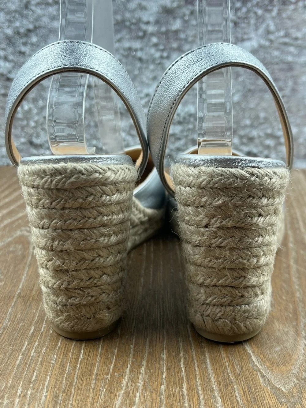 600 CASTAÑER CARISSA espadrlle wedge Espadrille Wedge Slingback Shoes 40